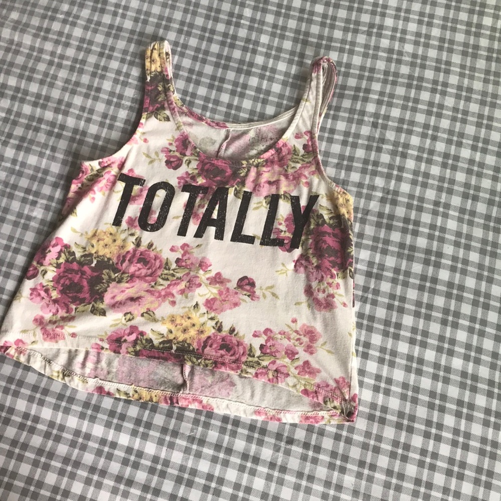 Tank crop top